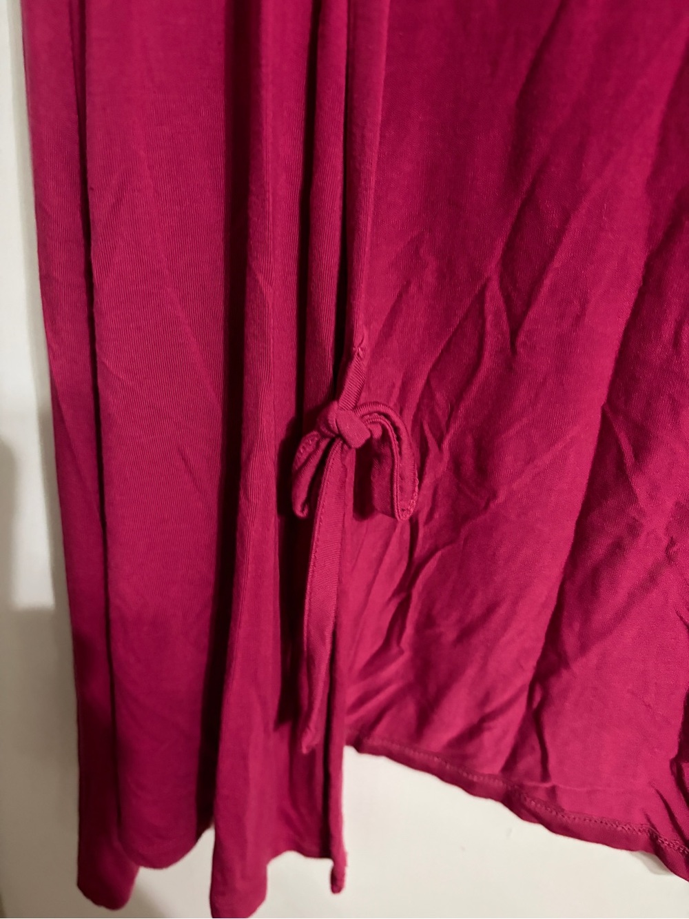 🥳 2 Torrid Raspberry Open-Front Tie-Waist Cardigan - Picture 2 of 8